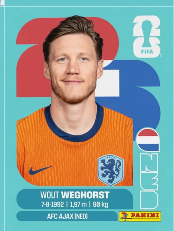 Postal NED19 Wout Weghorst
