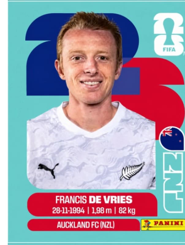 Postal NZL8 Francis De Vries