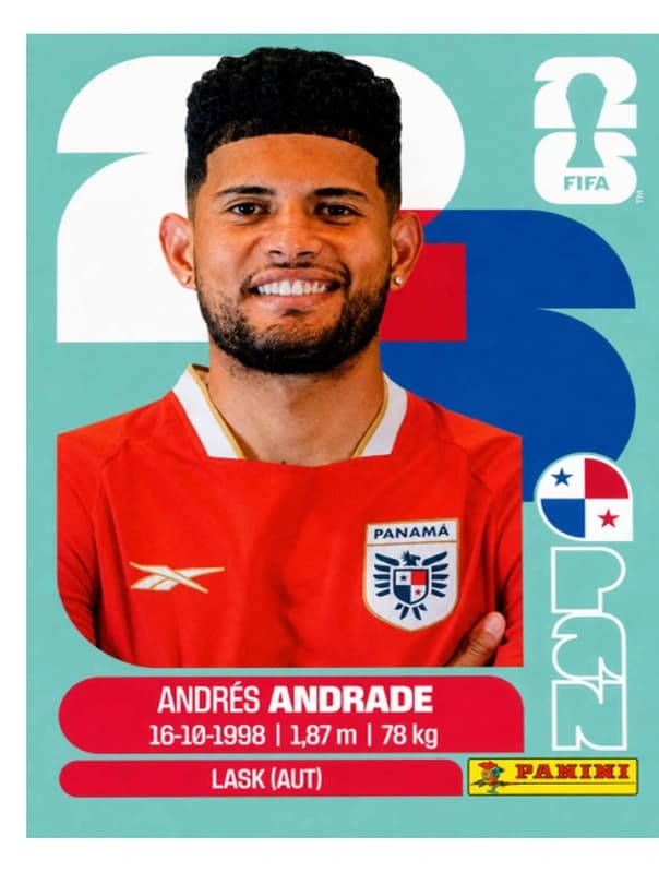 Postal PAN5 Andres Andrade