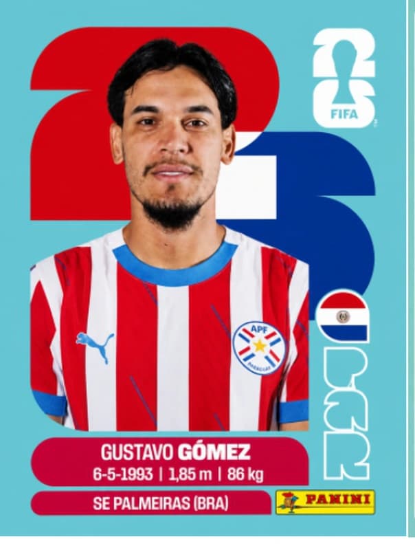 Postal PAR4 Gustavo Gomez