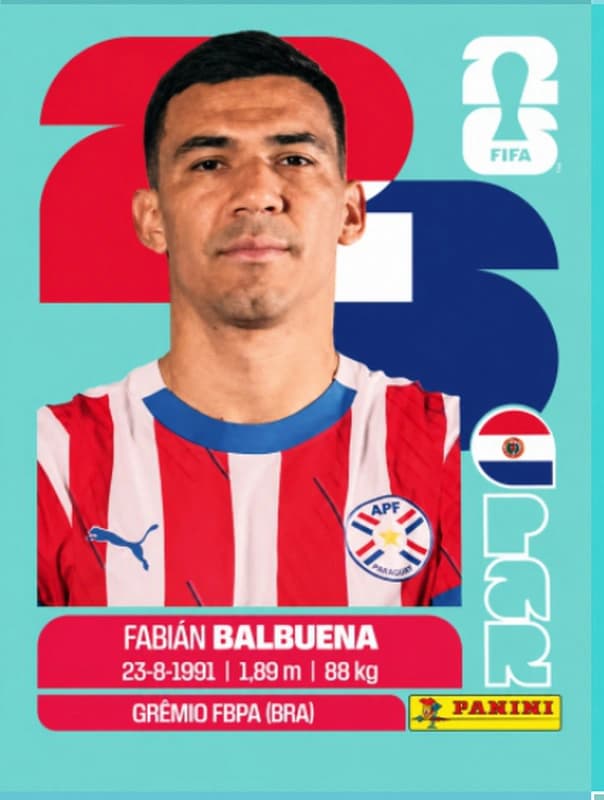 Postal PAR5 Fabian Balbuena