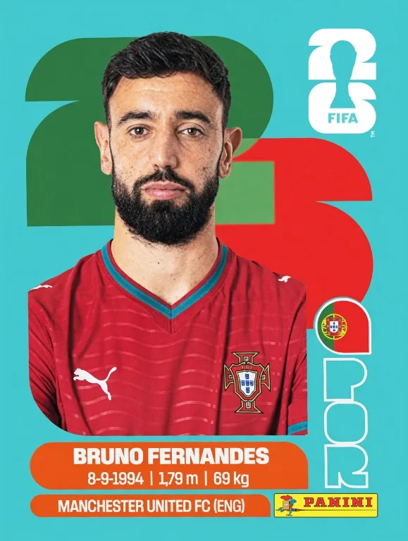 Postal POR10 Bruno Fernandes