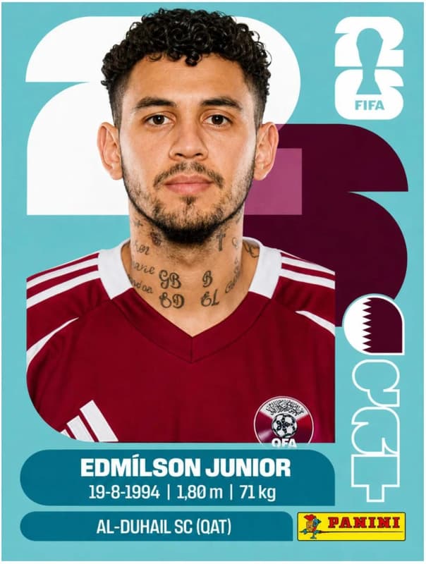 Postal QAT17 Edmilson Junior
