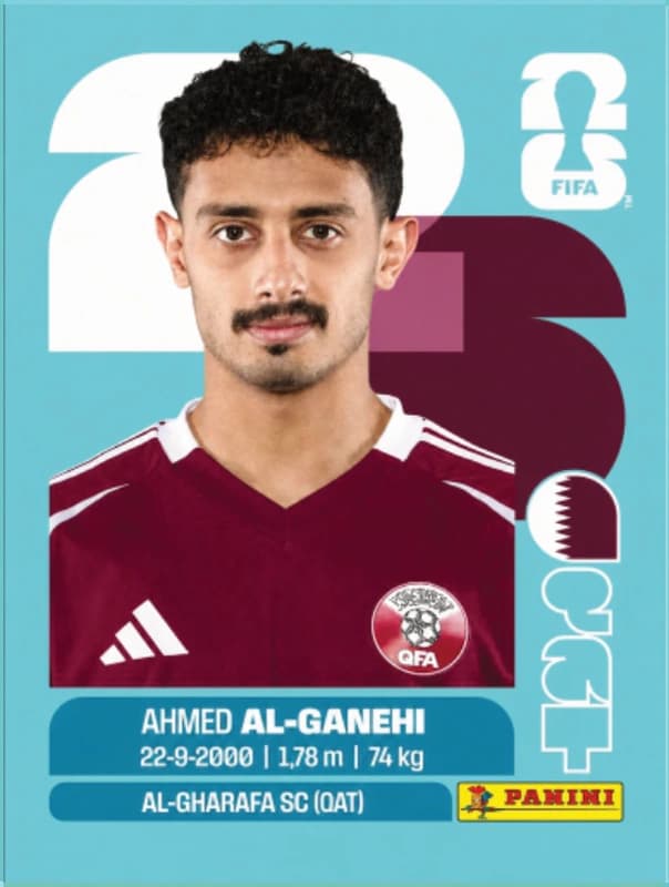 Postal QAT19 Ahmed Al-ganehi