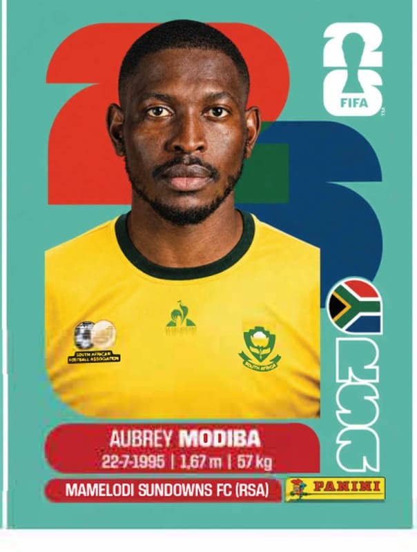 Postal RSA4 Aubrey Modiba