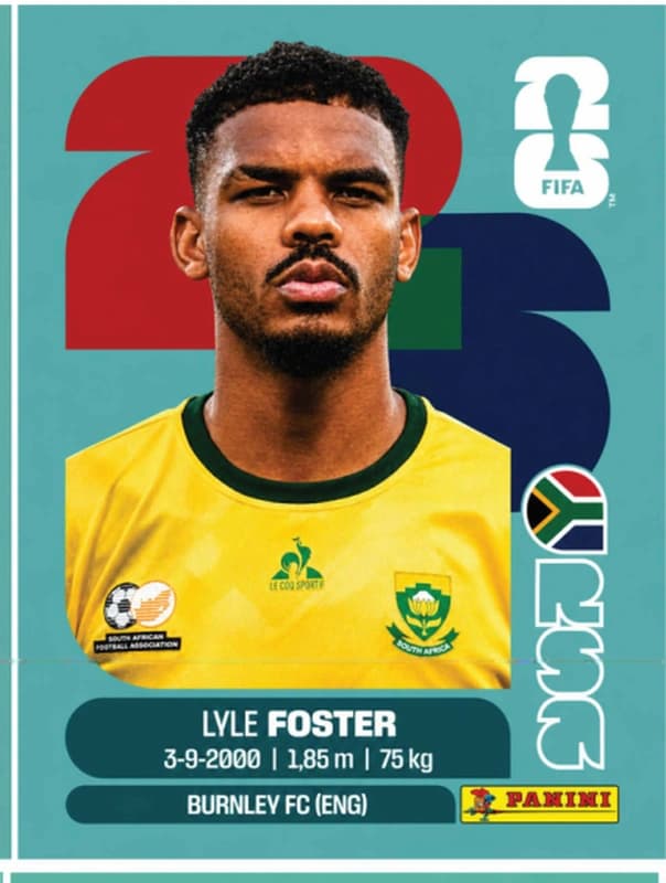 Postal RSA17 Lyle Foster