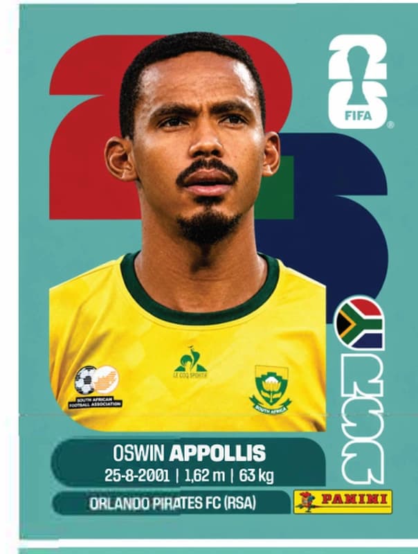 Postal RSA20 Oswin Apollis