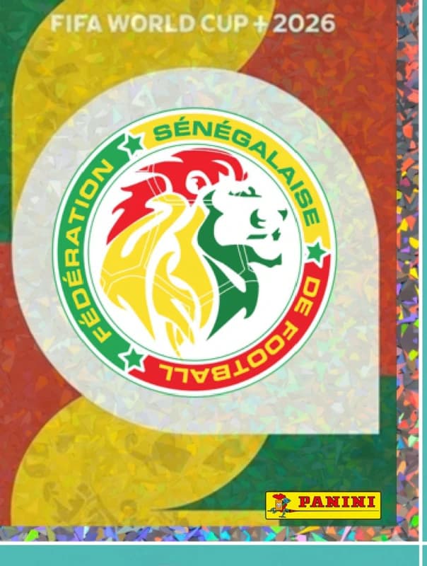 Postal SEN1 Seleccion De Futbol De Senegal