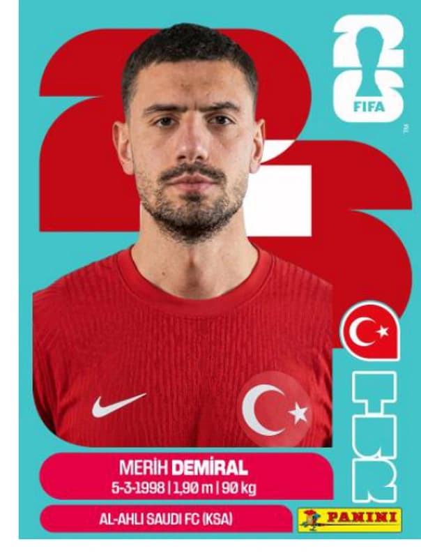 Postal TUR7 Merih Demiral