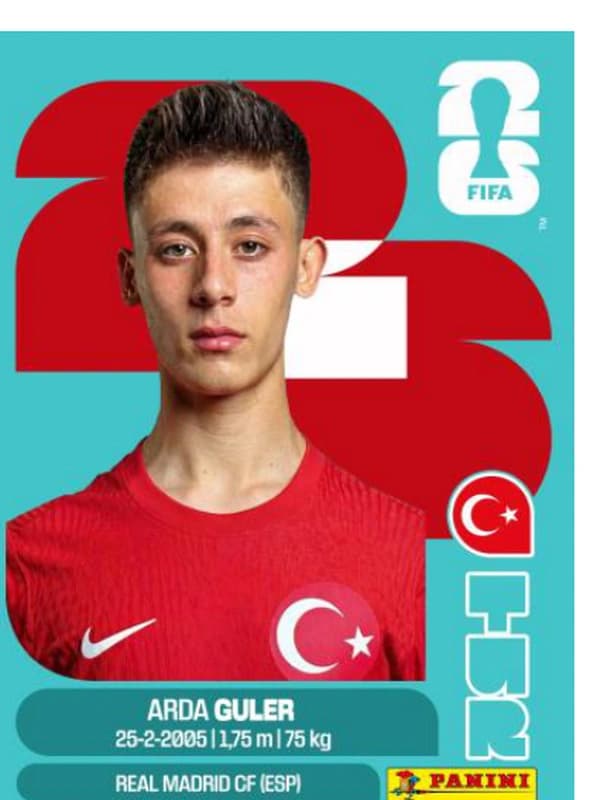 Postal TUR14 Arda Guler