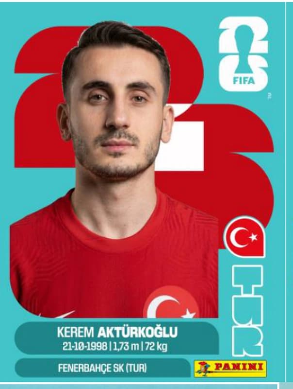Postal TUR19 Kerem Akturkoglu