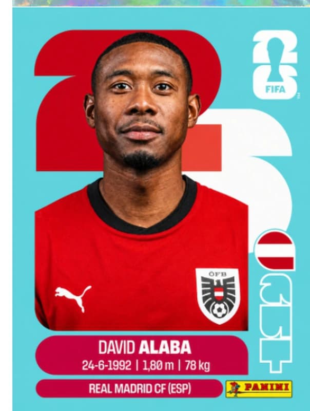 Postal AUT4 David Alaba