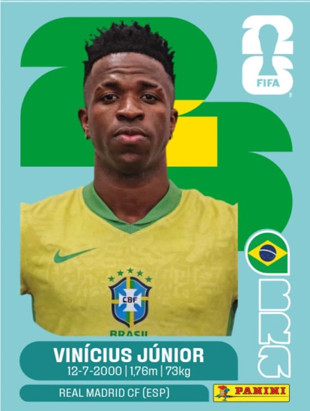 Postal BRA14 Vinicius Junior