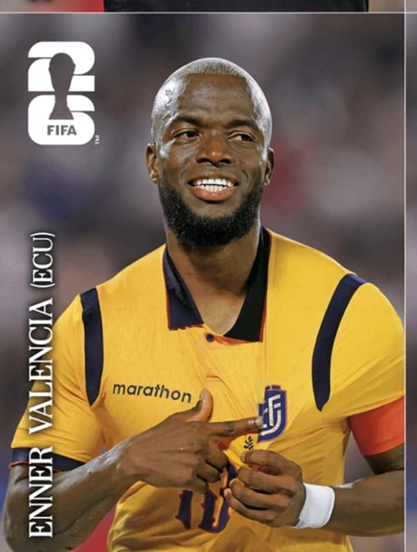 Postal CC8 Enner Valencia