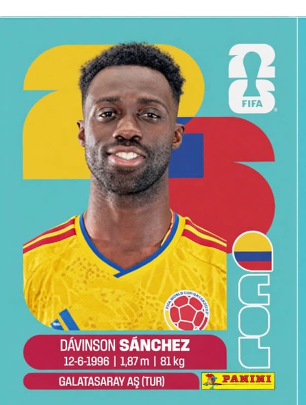 Postal COL4 Davinson Sanchez
