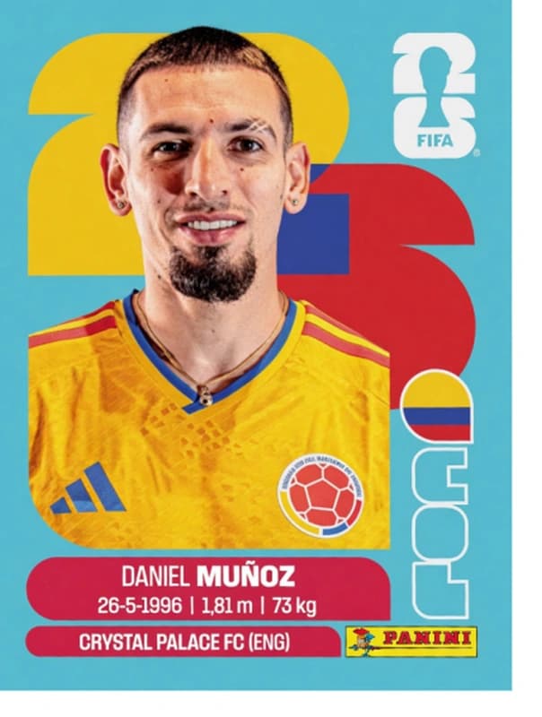 Postal COL6 Daniel Muñoz