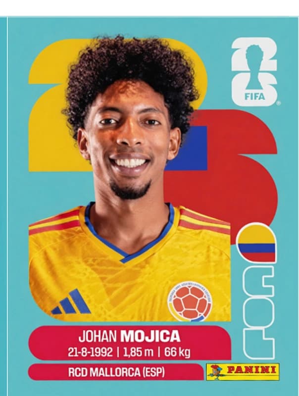 Postal COL7 Johan Mojica