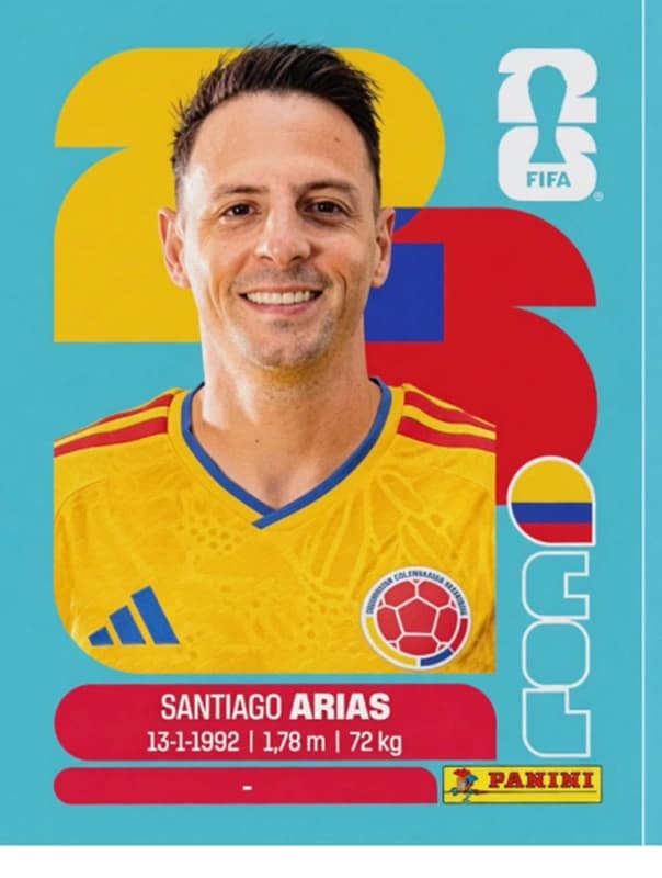 Postal COL9 Santiago Arias