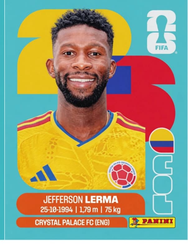 Postal COL10 Jefferson Lerma