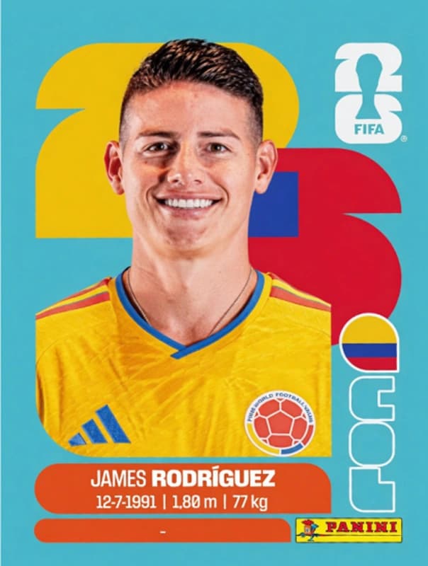 Postal COL14 James Rodriguez