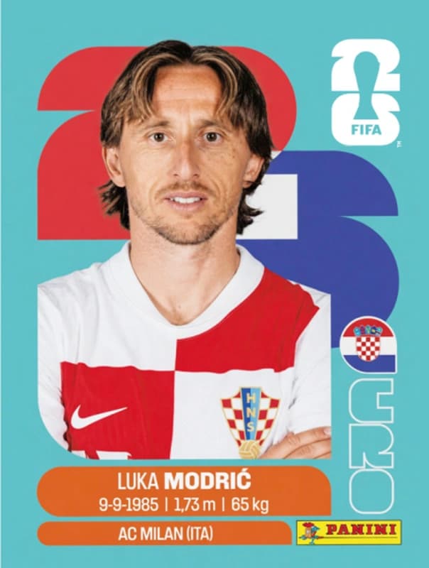 Postal CRO9 Luka Modric