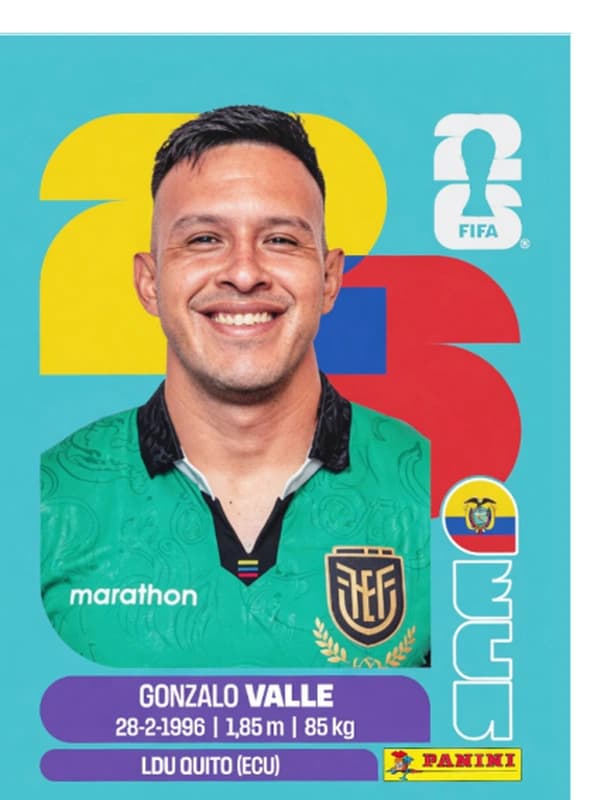 Postal ECU3 Gonzalo Valle