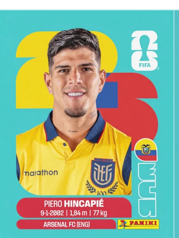 Postal ECU4 Piero Hincapie