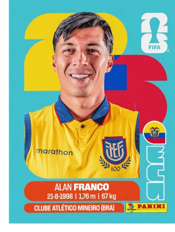 Postal ECU10 Alan Franco