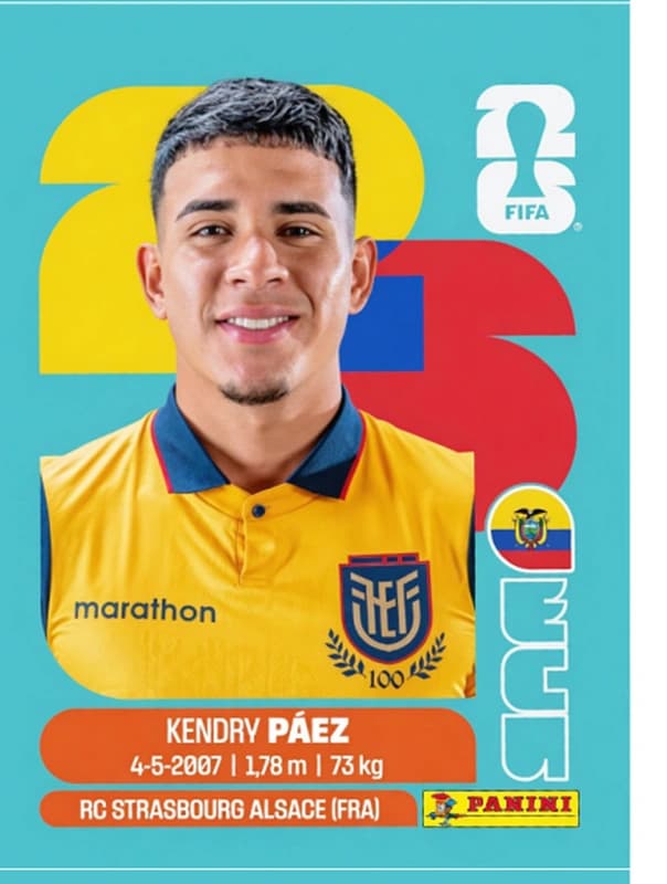 Postal ECU11 Kendry Paez