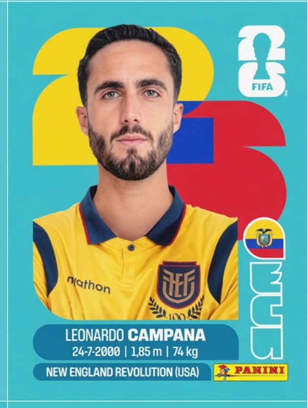 Postal ECU15 Leonardo Campana