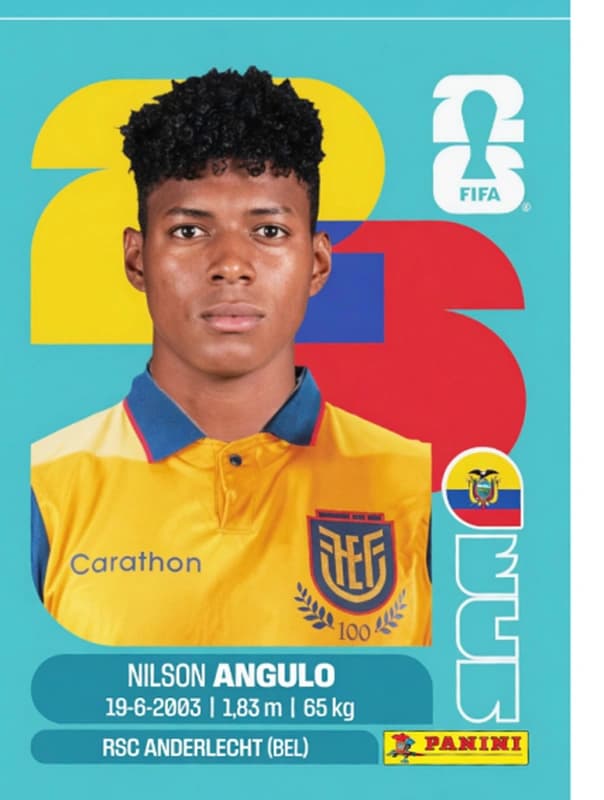 Postal ECU17 Nilson Angulo
