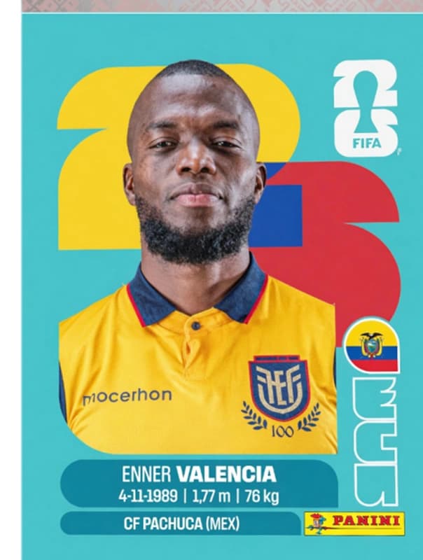 Postal ECU20 Enner Valencia