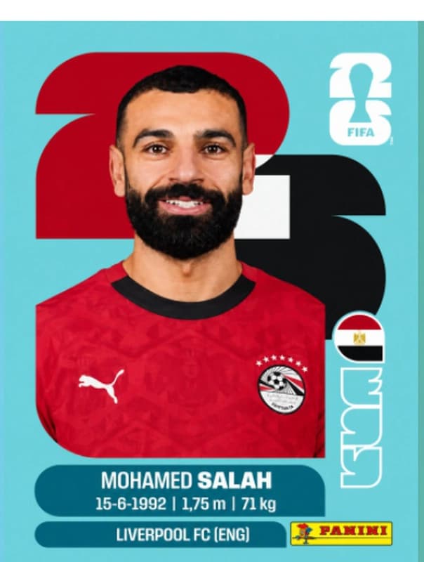 Postal EGY17 Mohamed Salah