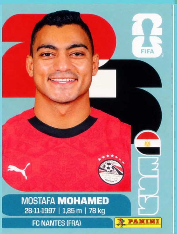 Postal EGY18 Mostafa Mohamed