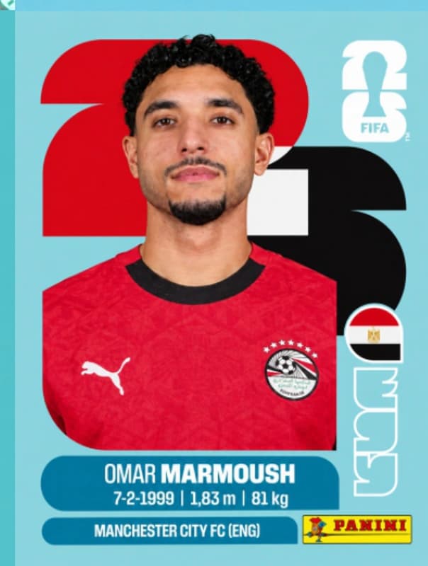 Postal EGY20 Omar Marmoush
