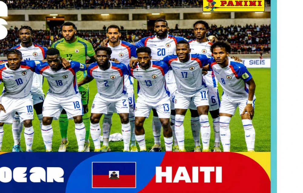 Postal HAI13 Seleccion Nacional De Haiti