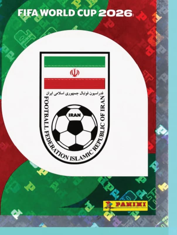 Postal IRN1 Seleccion Nacional De Iran