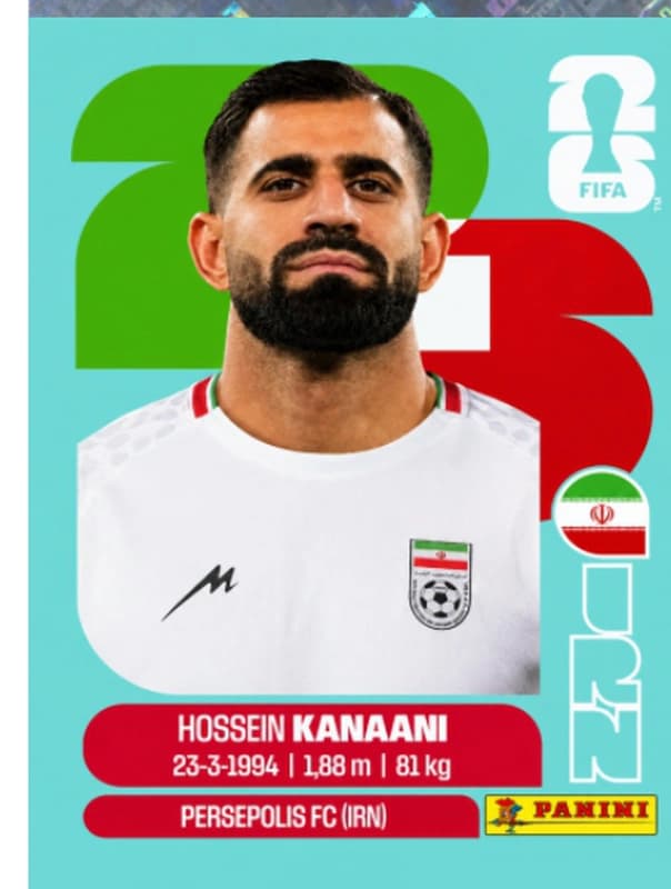 Postal IRN8 Hossein Kanaani