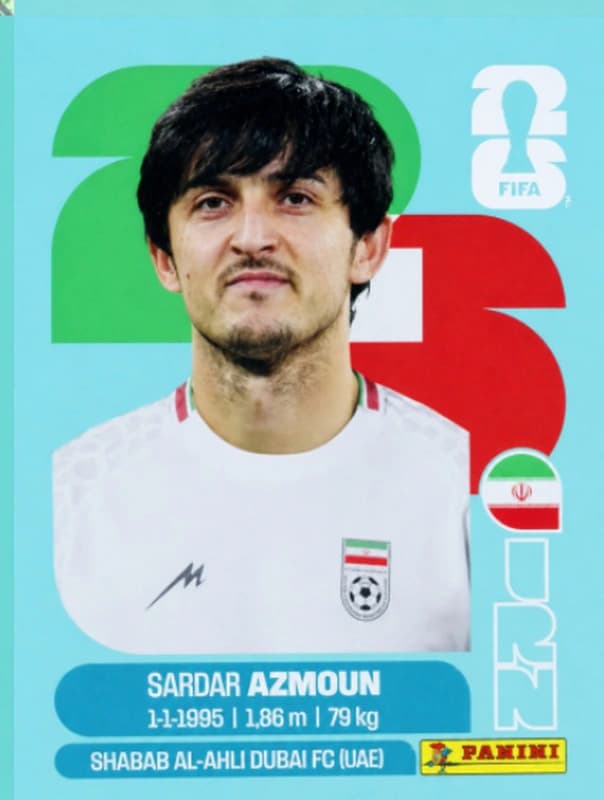 Postal IRN17 Sardar Azmoun