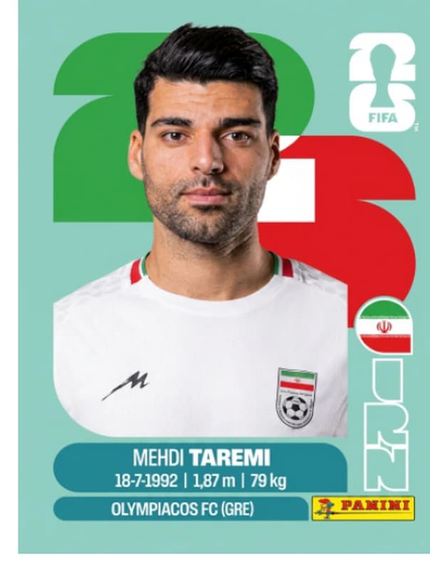 Postal IRN18 Mehdi Taremi