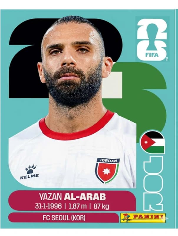 Postal JOR5 Yazan Al-arab
