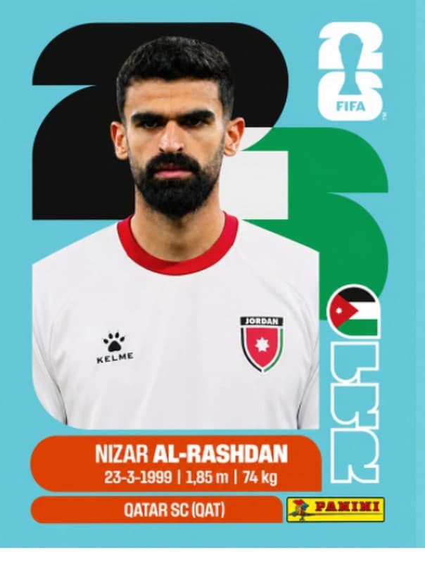 Postal JOR10 Nizar Al-rashdan