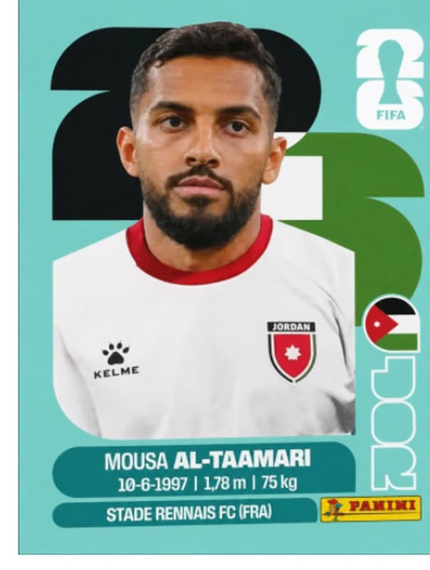 Postal JOR15 Mousa Al-taamari