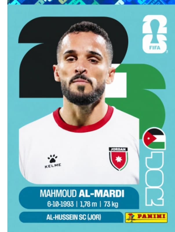 Postal JOR17 Mahmoud Al-mardi