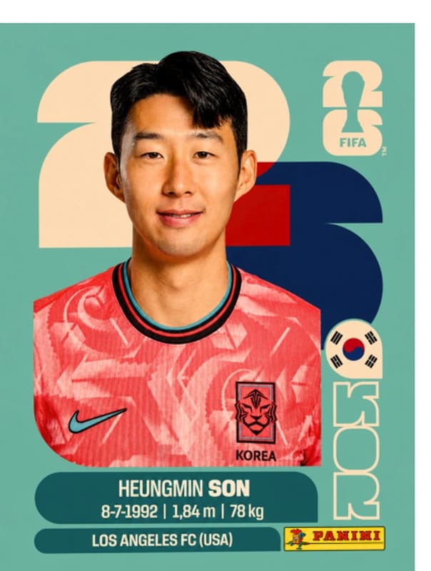 Postal KOR18 Heungmin Son