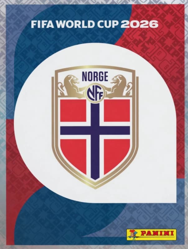 Postal NOR1 Seleccion Nacional De Noruega