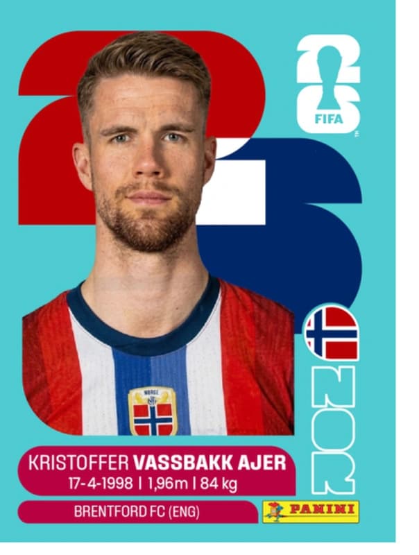 Postal NOR5 Kristoffer Vassbakk Ajer