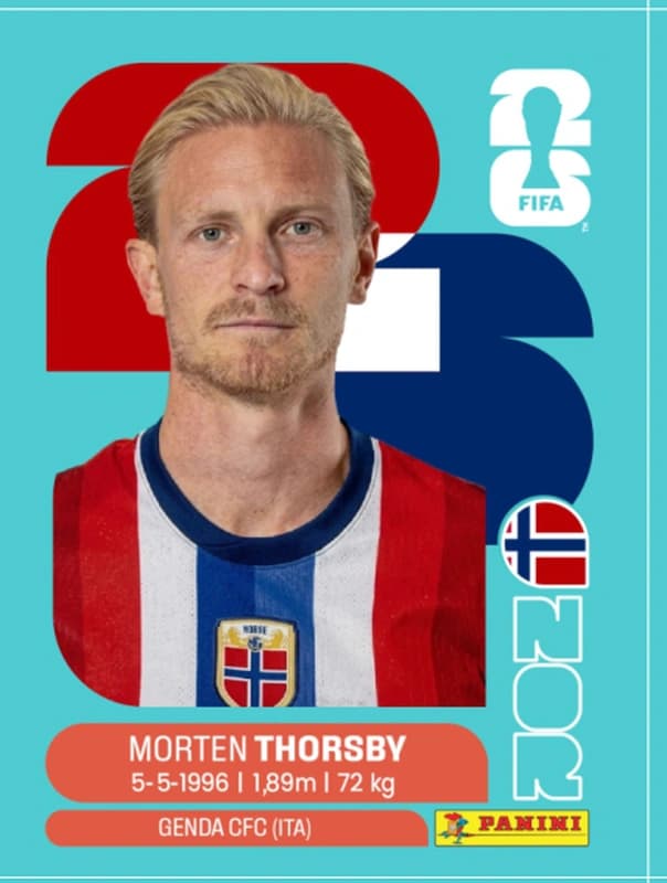 Postal NOR9 Morten Thorsby