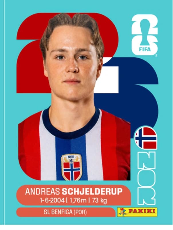 Postal NOR12 Andreas Schjelderup