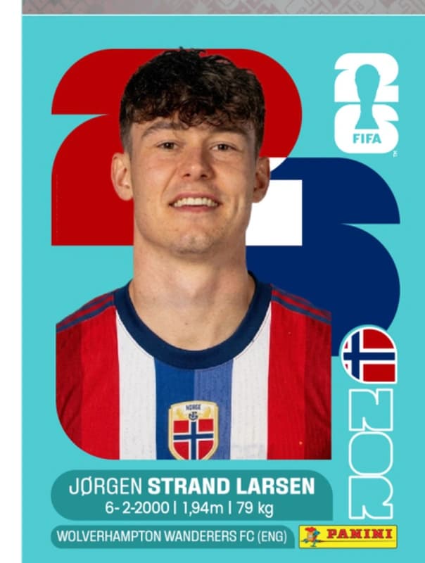 Postal NOR18 Jorgen Strand Larsen
